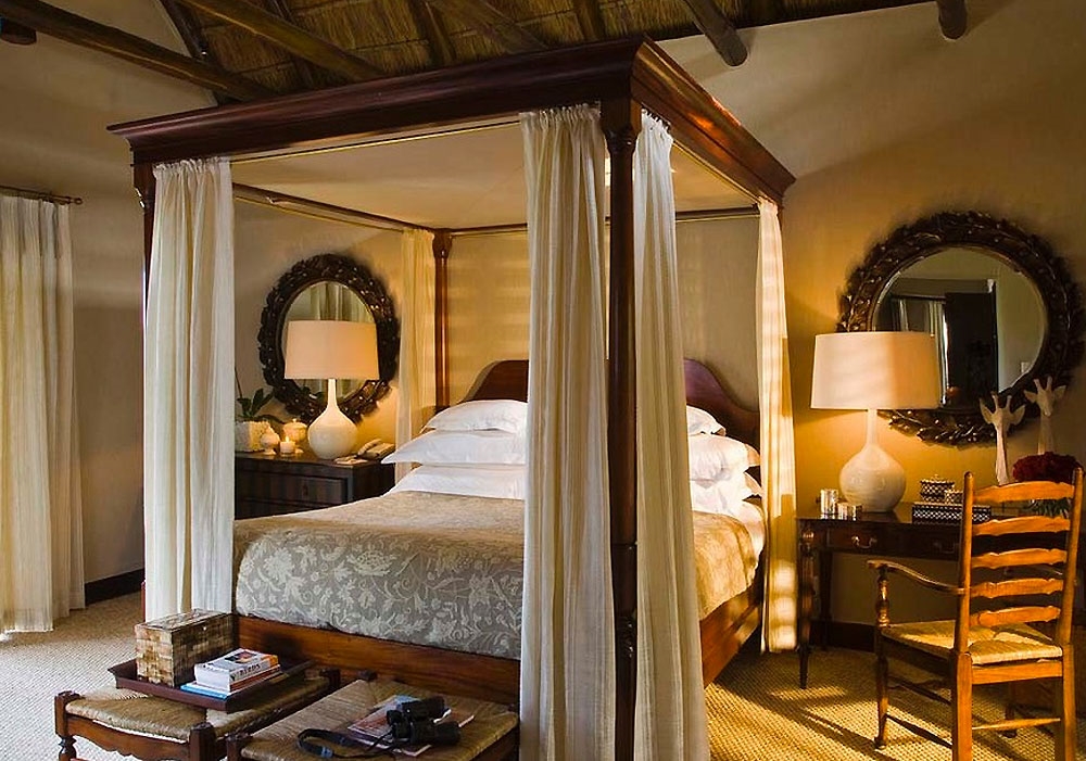 Декорирование спальни в африканском стиле