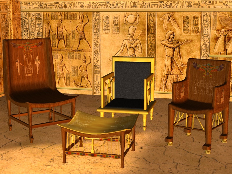 Традиционная египетская мебель