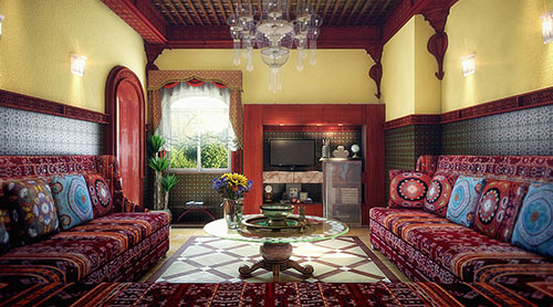 Мебель в мавританском стиле