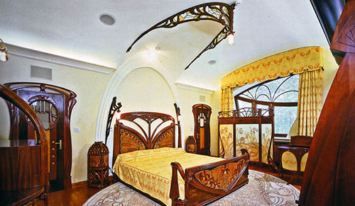 Образ спальни в стиле модерн